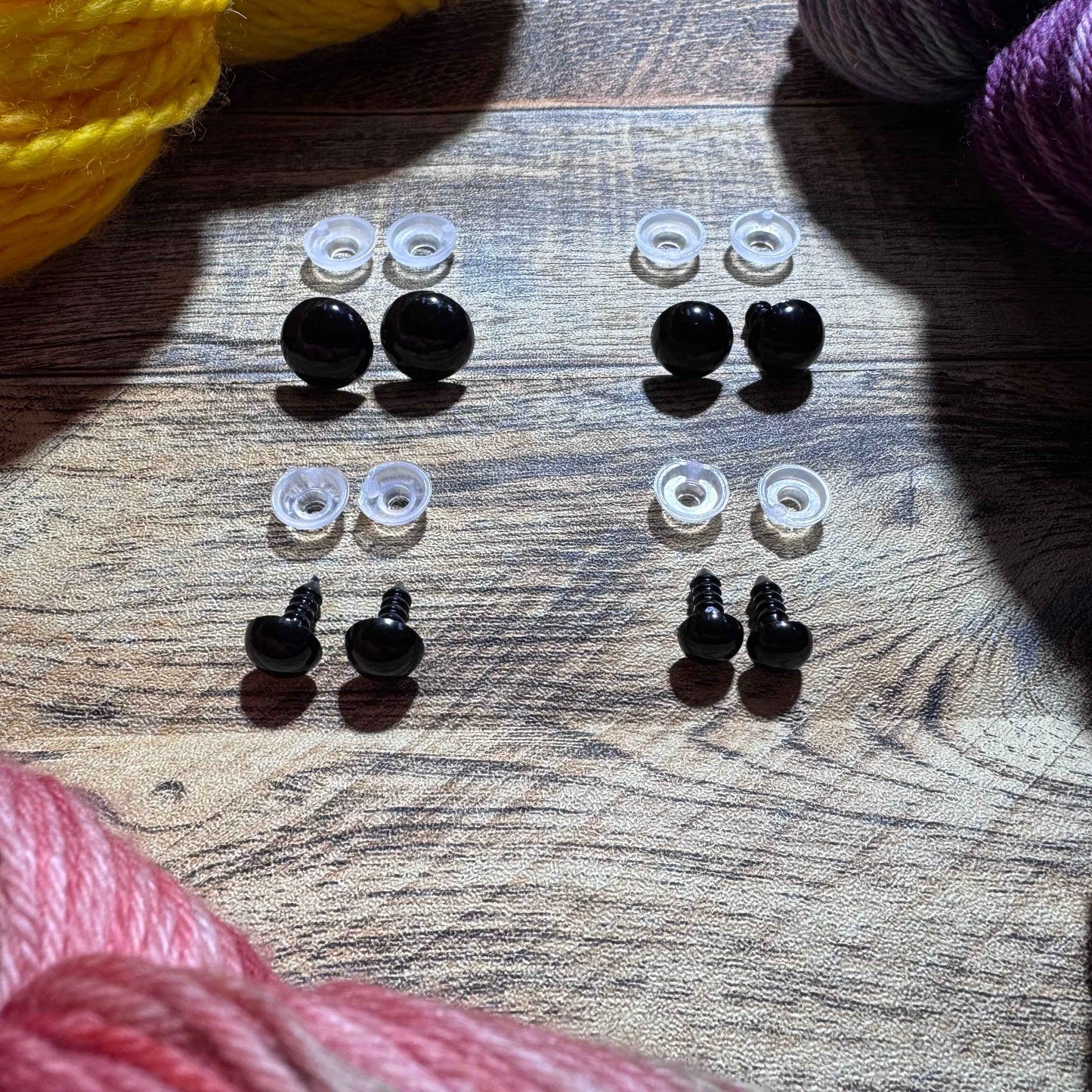 Safety Eyes Assorted - Pack of 8