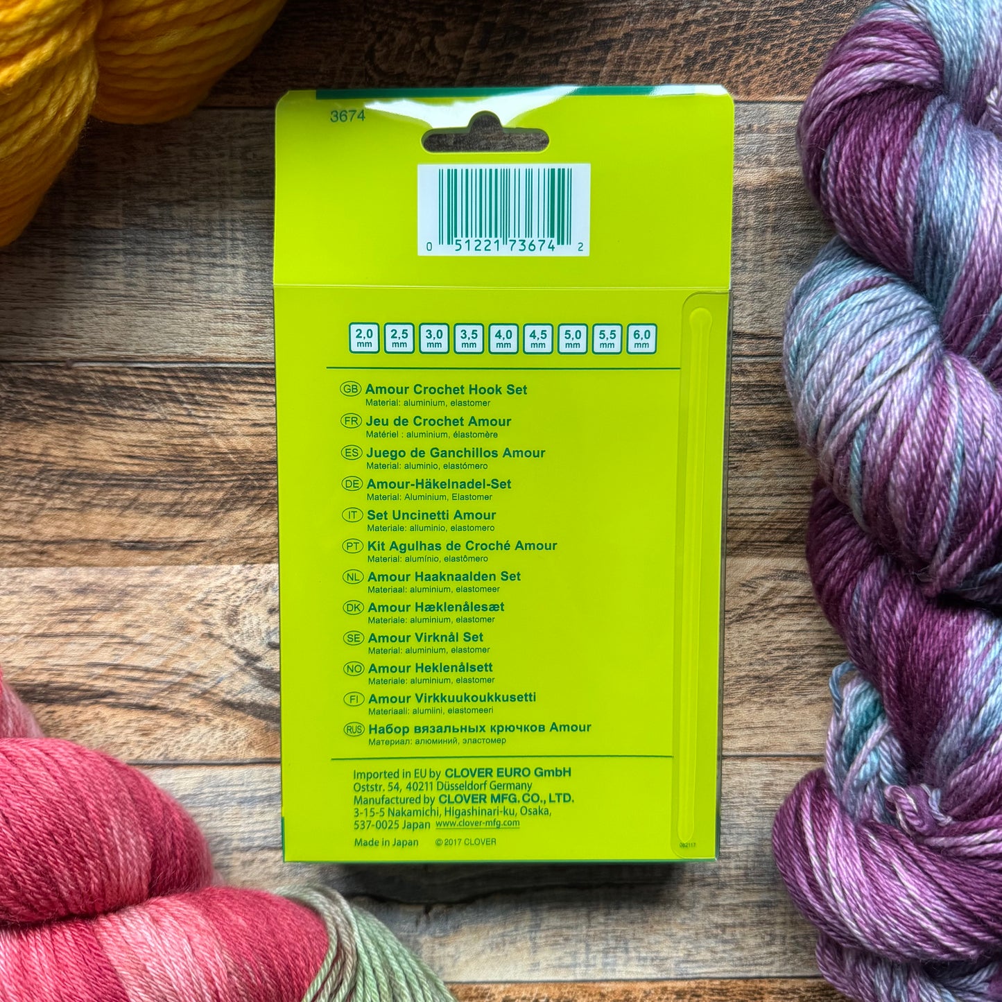Clover Amour Crochet Hook Set