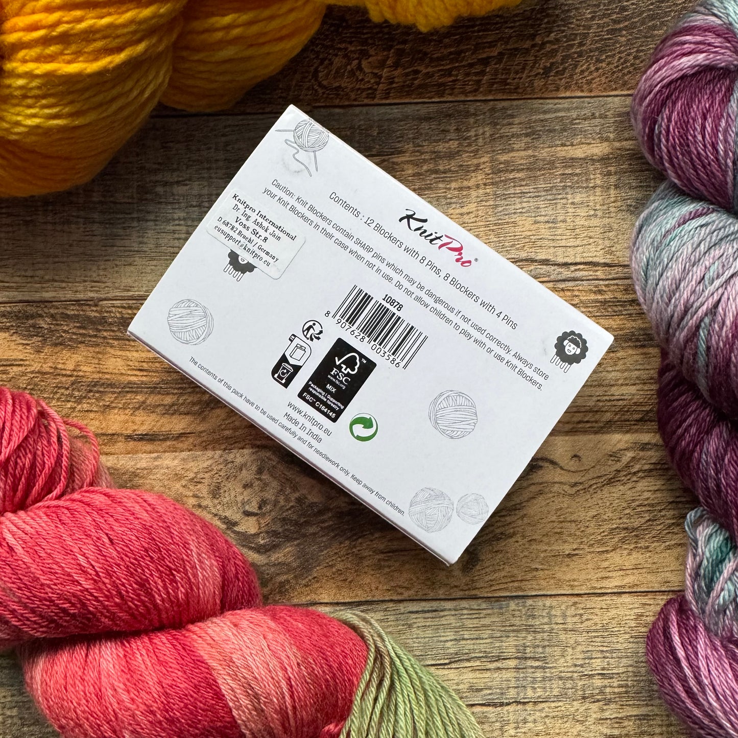 KnitPro Rainbow Knit Blockers (Pack of 20 blockers)