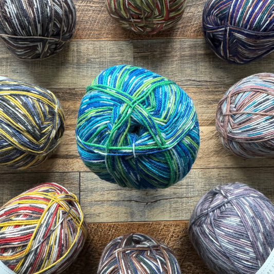 West Yorkshire Spinners Signature 4 Ply - Peacock 100g