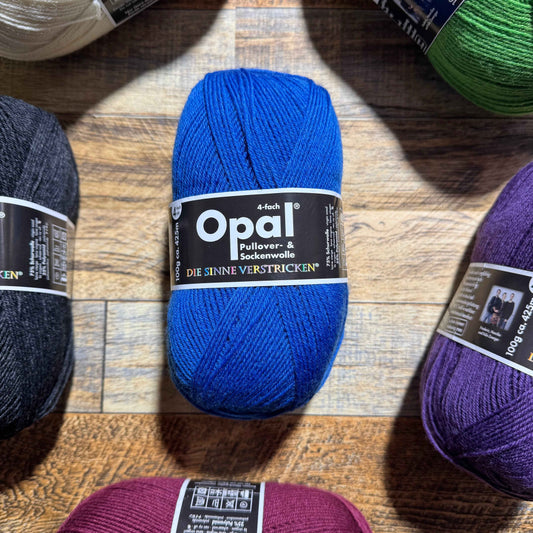 Opal UNI 4-Ply - Blue 100g