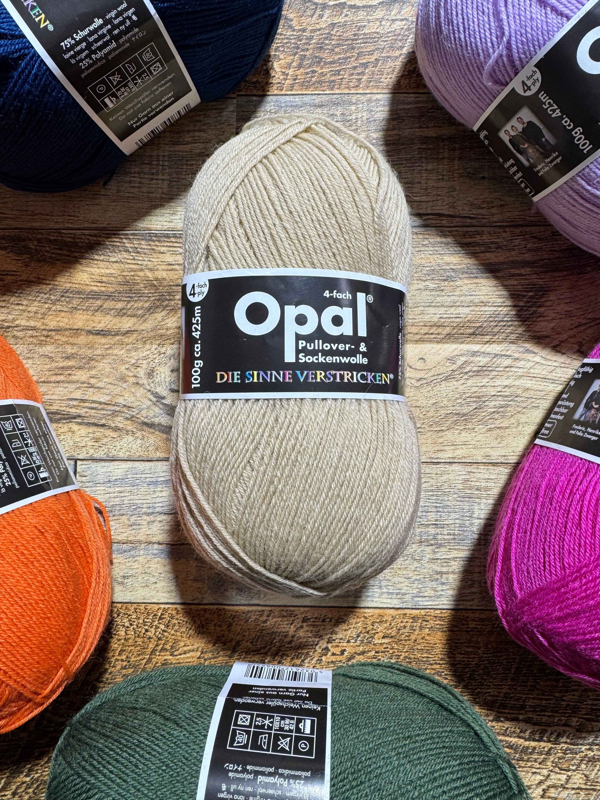 Opal UNI 4-Ply - Camel 100g