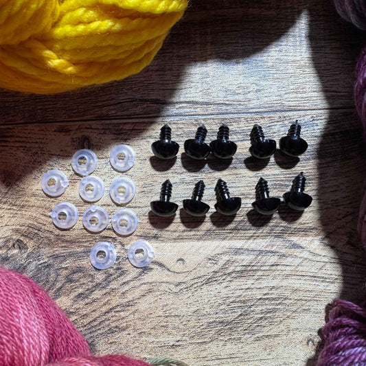 Safety Eyes 12mm - Pack of 10