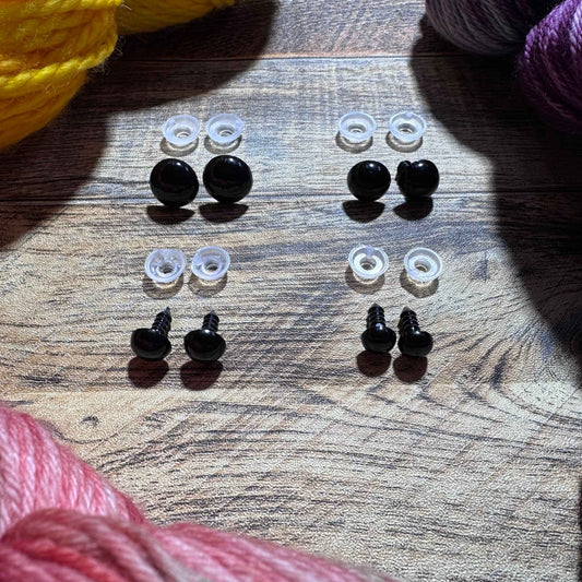 Safety Eyes Assorted - Pack of 8
