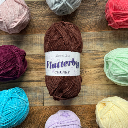 Flutterby Chunky - Brown Bear (B50) - 100g