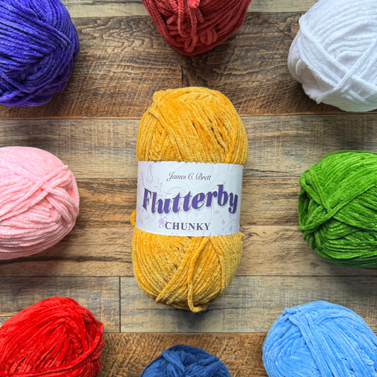 Flutterby Chunky - Ginger Fox (B51) - 100g