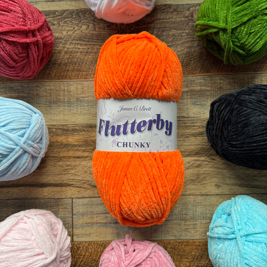 Flutterby Chunky - Clementine (B65) - 100g