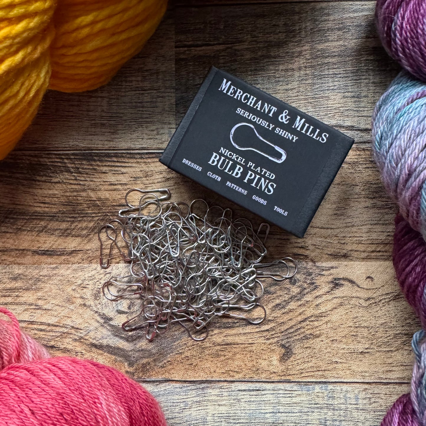 Nickel Stitch Markers - Box of 100