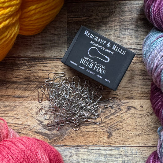 Nickel Stitch Markers - Box of 100