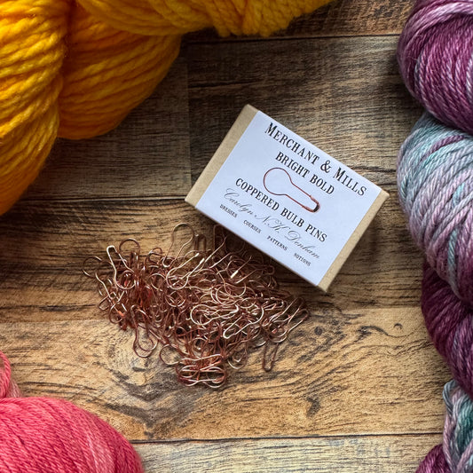 Copper Stitch Markers - Box of 100