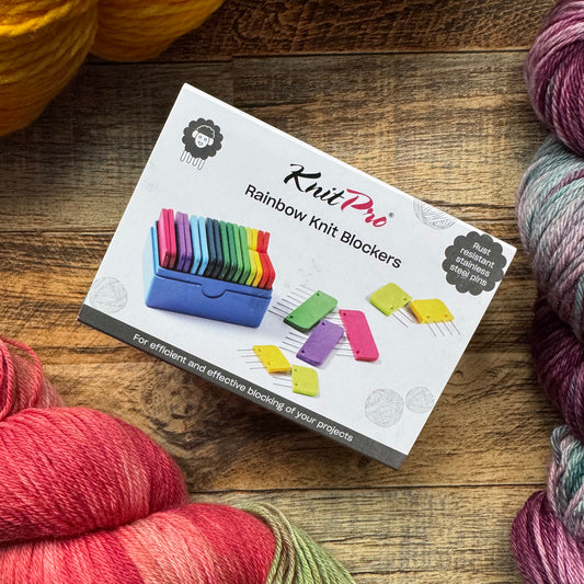 KnitPro Rainbow Knit Blockers (Pack of 20 blockers)