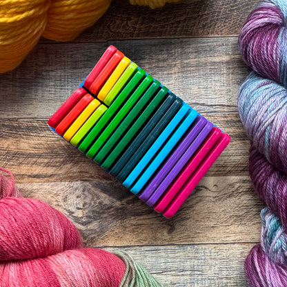 KnitPro Rainbow Knit Blockers (Pack of 20 blockers)