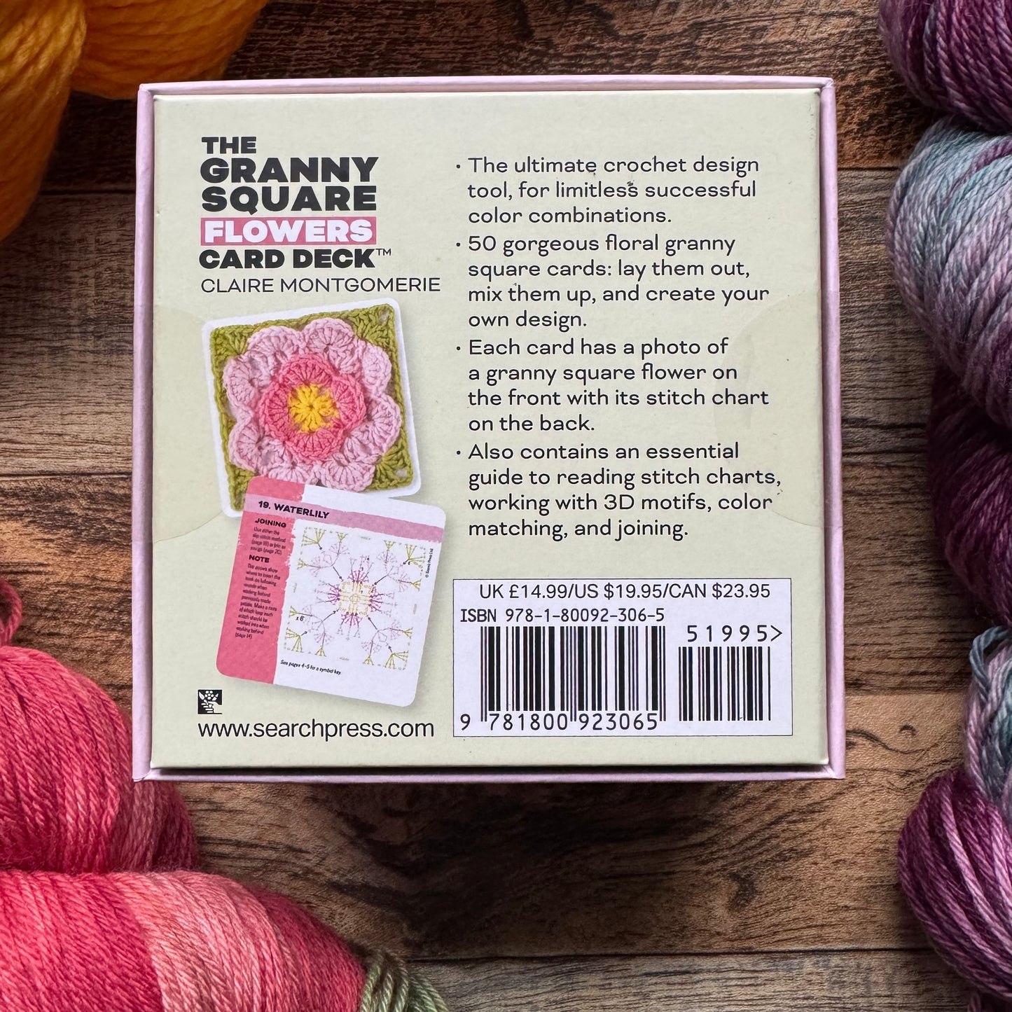 The Granny Square Flowers Card Deck™