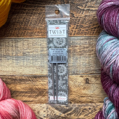 Chiaogoo TWIST Lace Interchangeable Tips 4" (10cm)