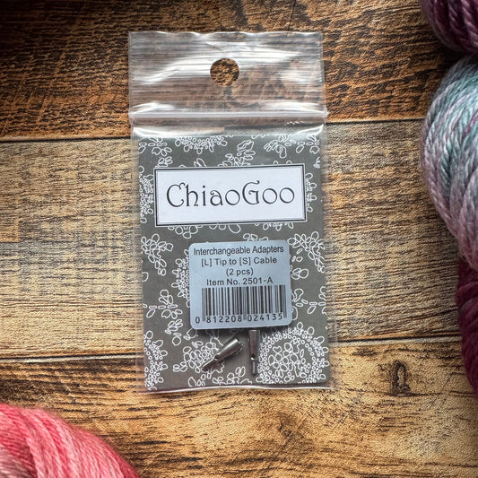 ChiaoGoo TWIST Adapter – Large Tip to Small Cable