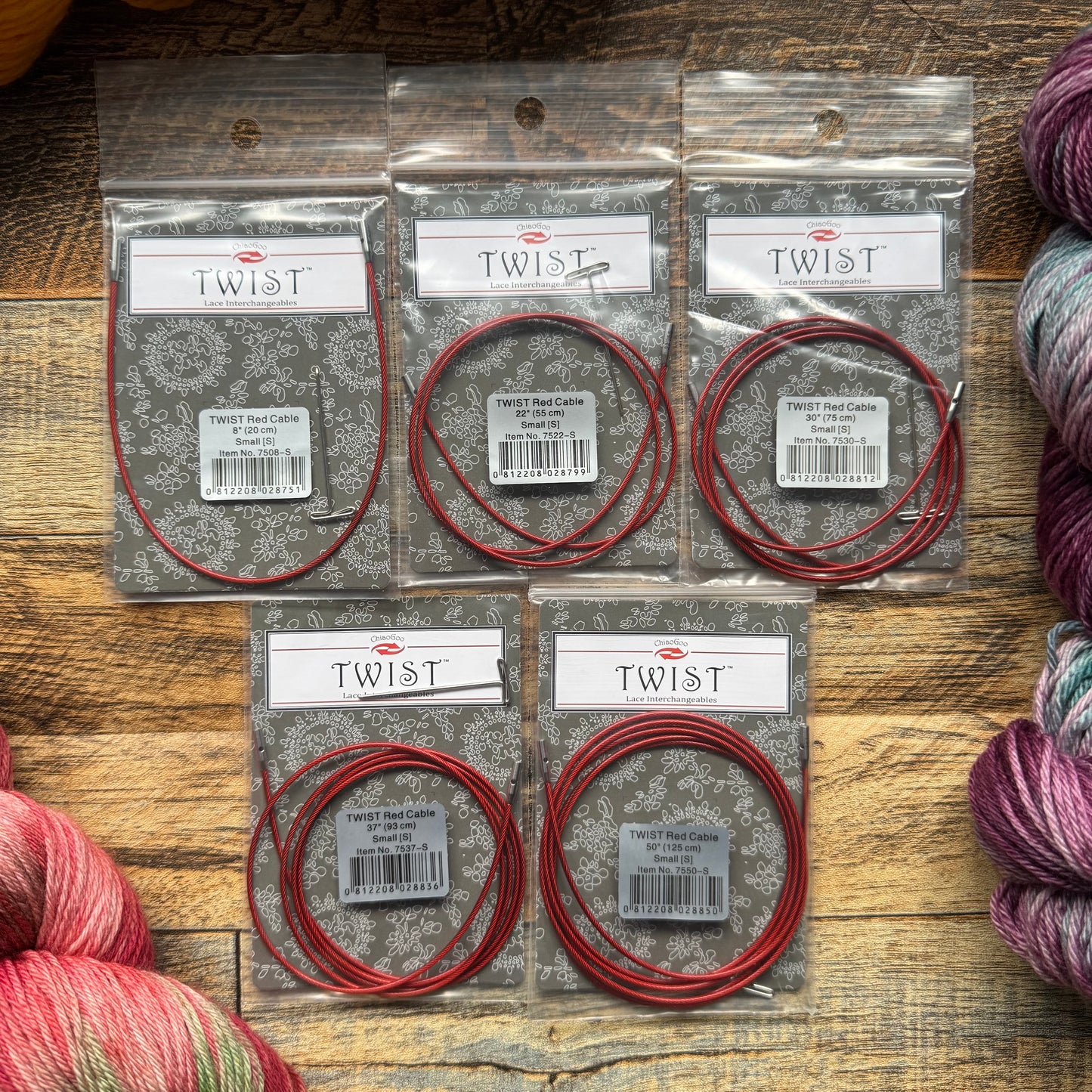 ChiaoGoo TWIST Lace Cables - Small