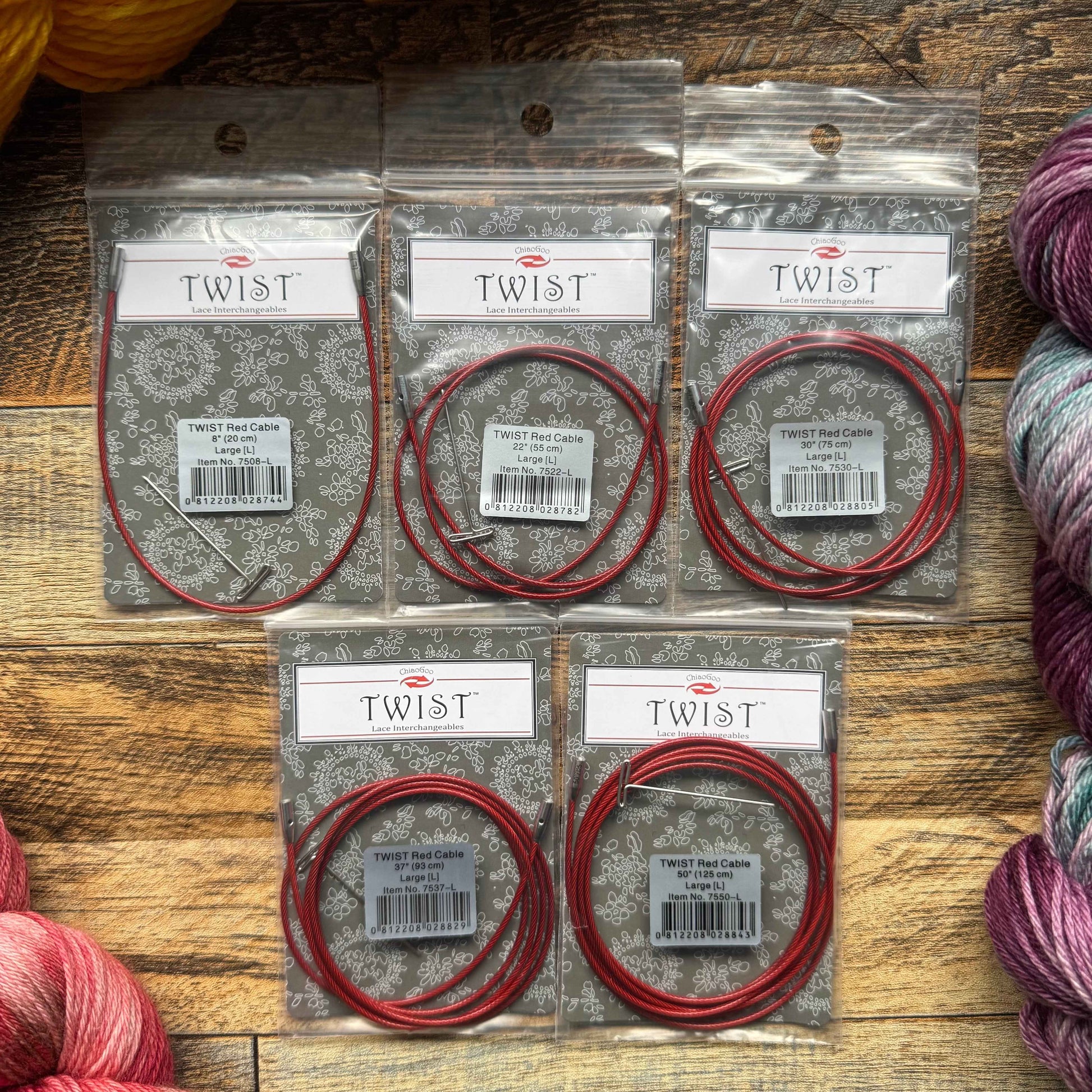 ChiaoGoo TWIST Lace Cables - Large