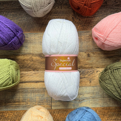 Stylecraft Special DK - White 100g