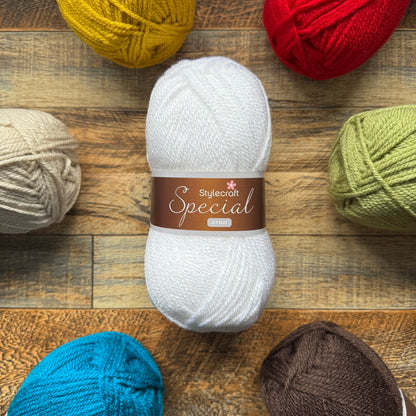 Stylecraft Special Aran - White 100g
