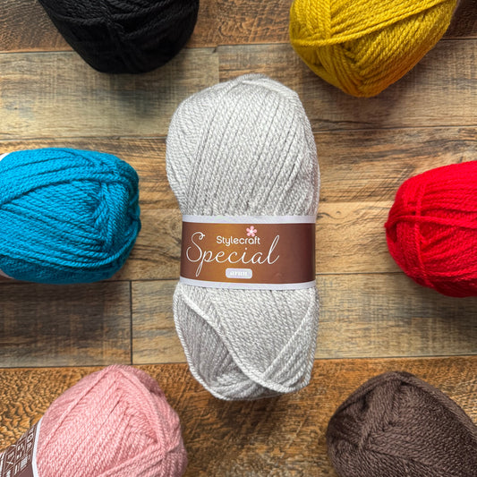 Stylecraft Special Aran - Silver 100g