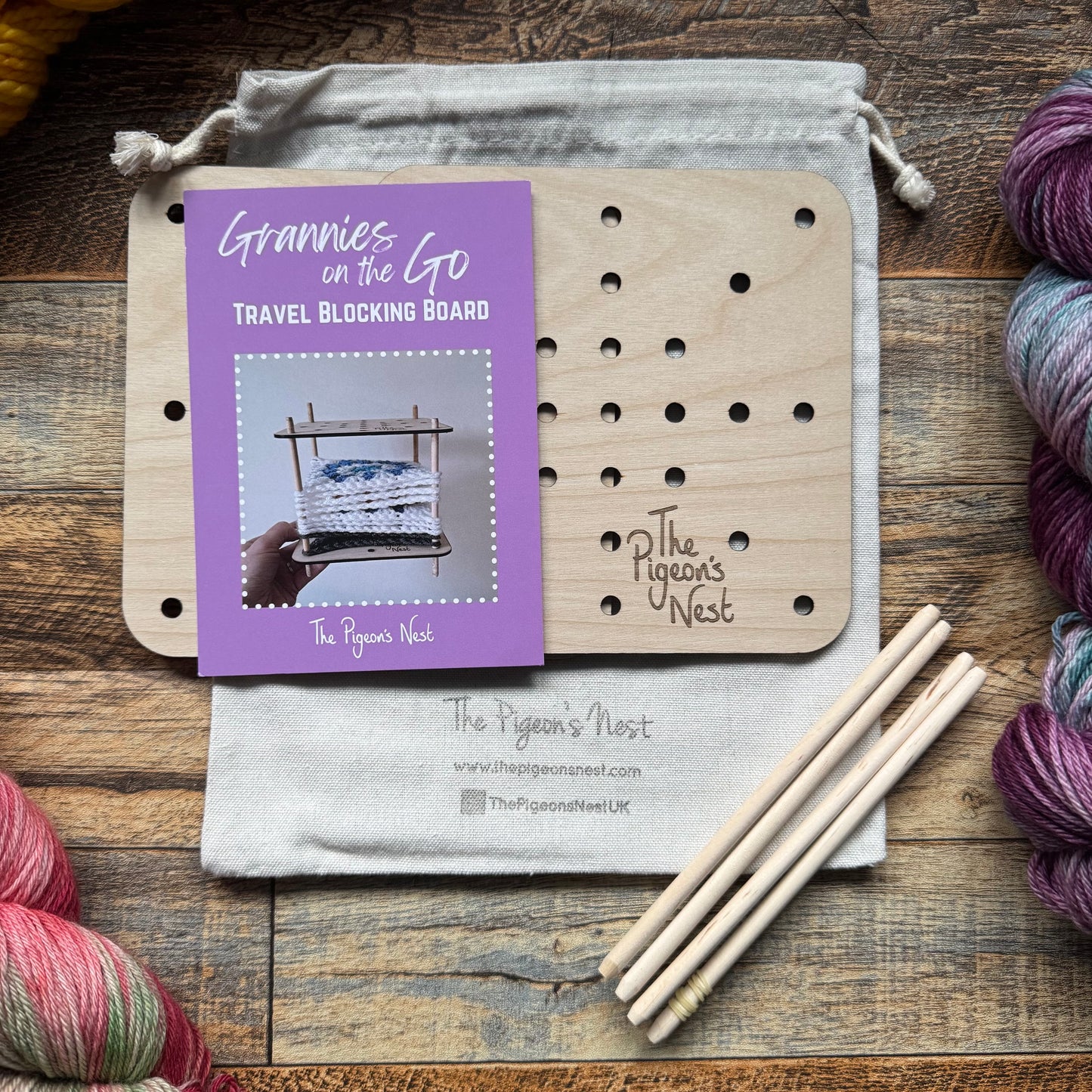 Grannies On The Go – Travel Blocking Board Set