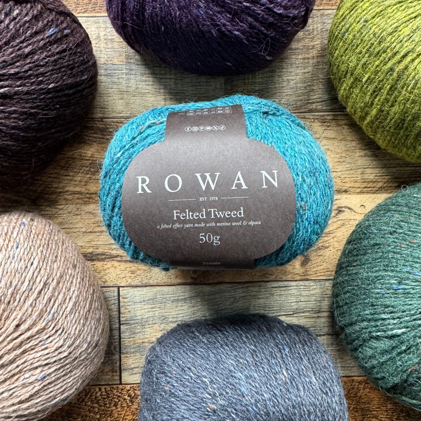 Rowan Felted Tweed DK - Watery 50g