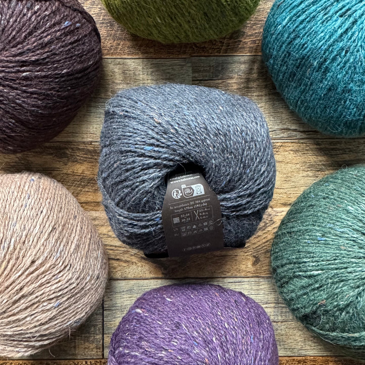 Rowan Felted Tweed DK - Carbon 50g