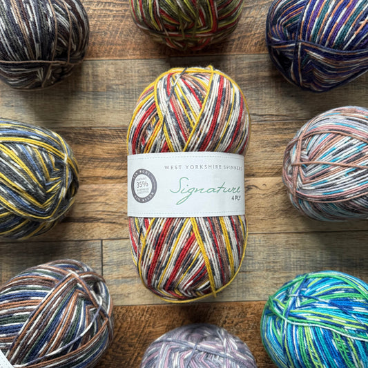 West Yorkshire Spinners Signature 4 Ply - Goldfinch 100g