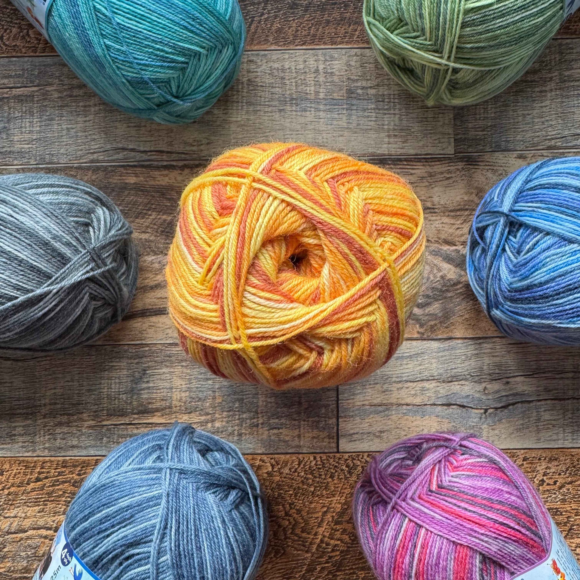 Opal Heroes 4ply Sock Yarn - Susi Superspeed 100g