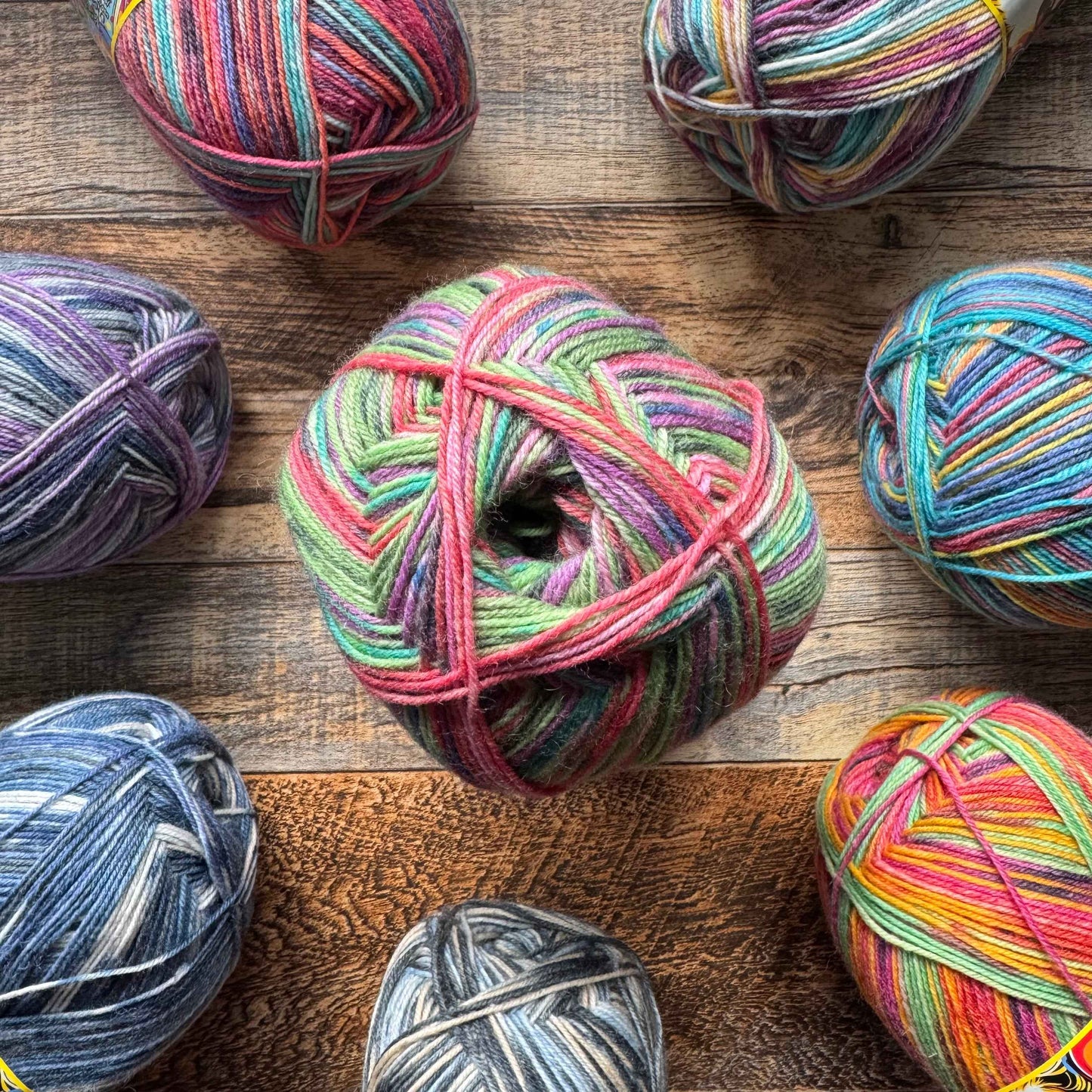 Opal Funky 4ply Sock Yarn - Singing Ballerina Slippers 100g