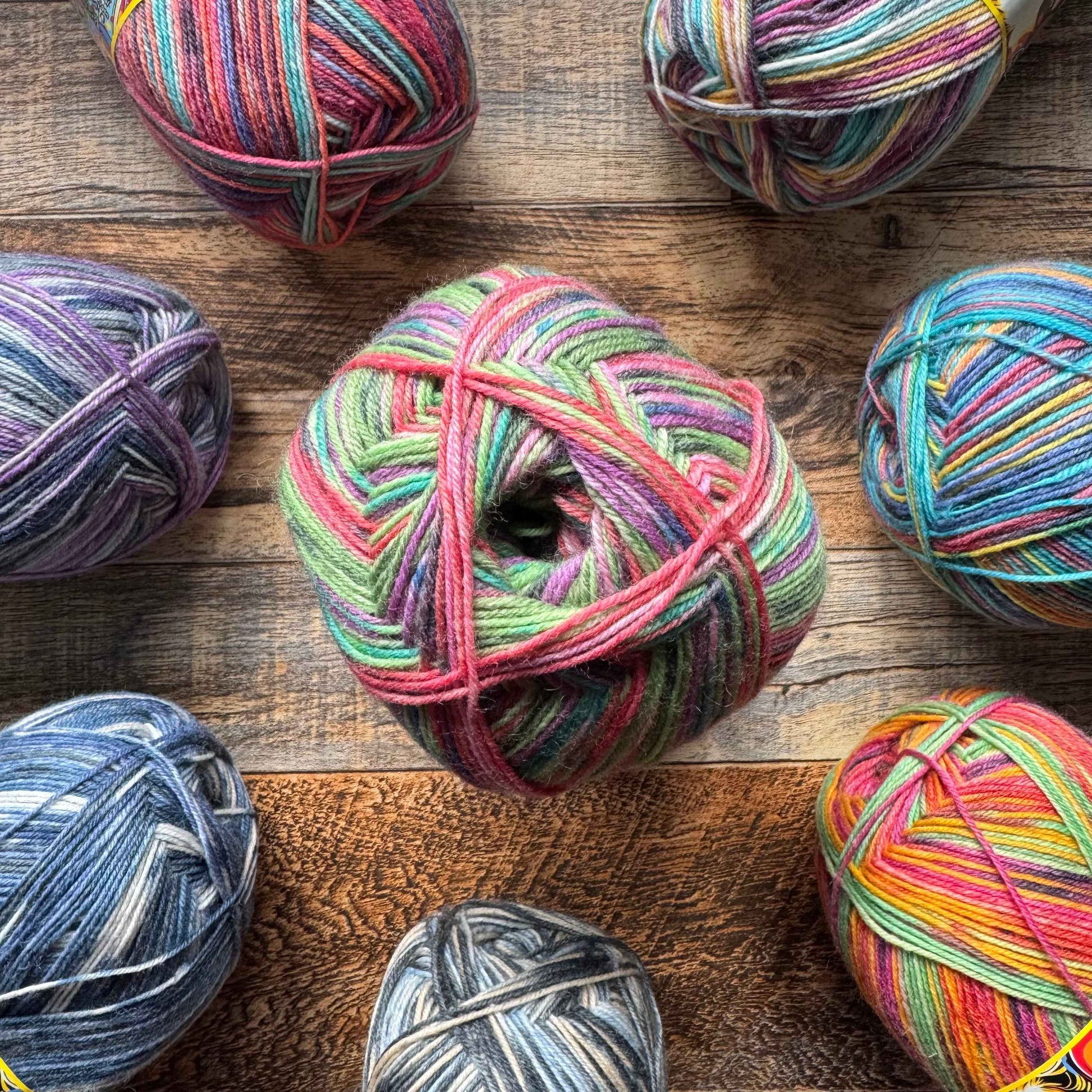 Opal Funky 4ply Sock Yarn - Singing Ballerina Slippers 100g