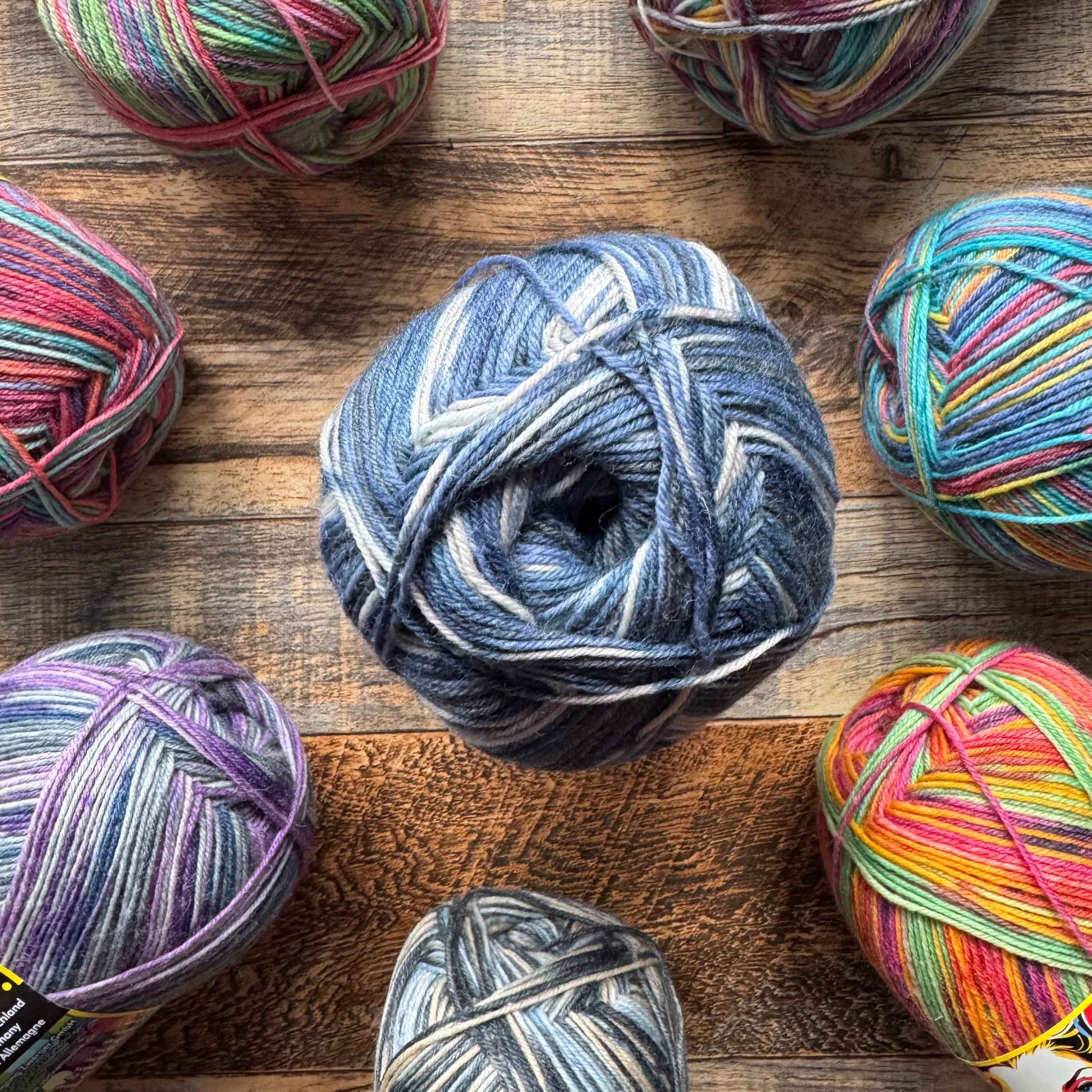 Opal Funky 4ply Sock Yarn - Beloved Baby Shoes 100g