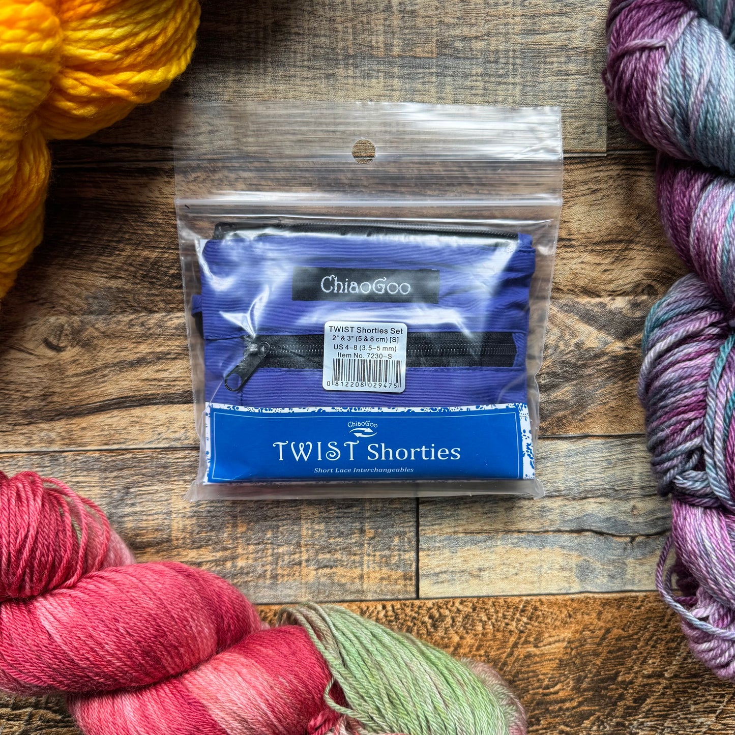 ChiaoGoo TWIST Shortie Lace Interchangeable Needle Set - Small