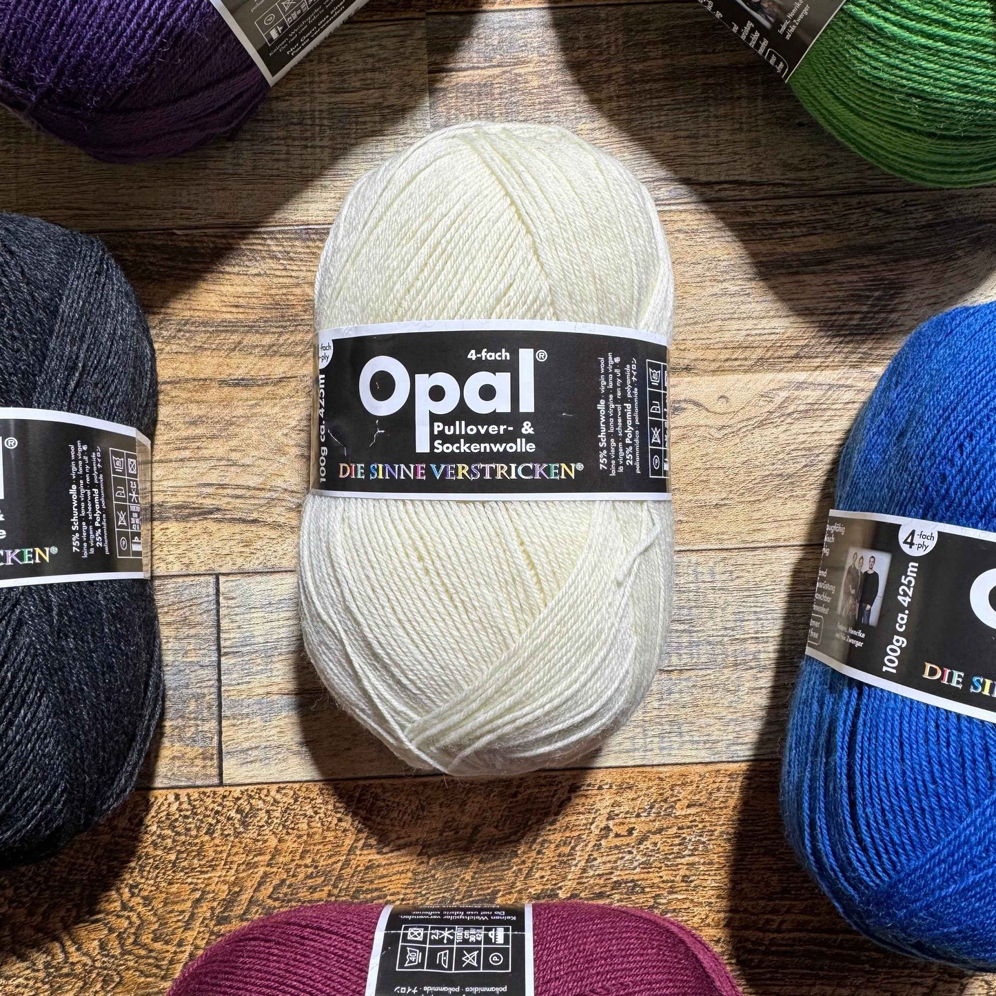 Opal UNI 4-Ply - Natural 100g