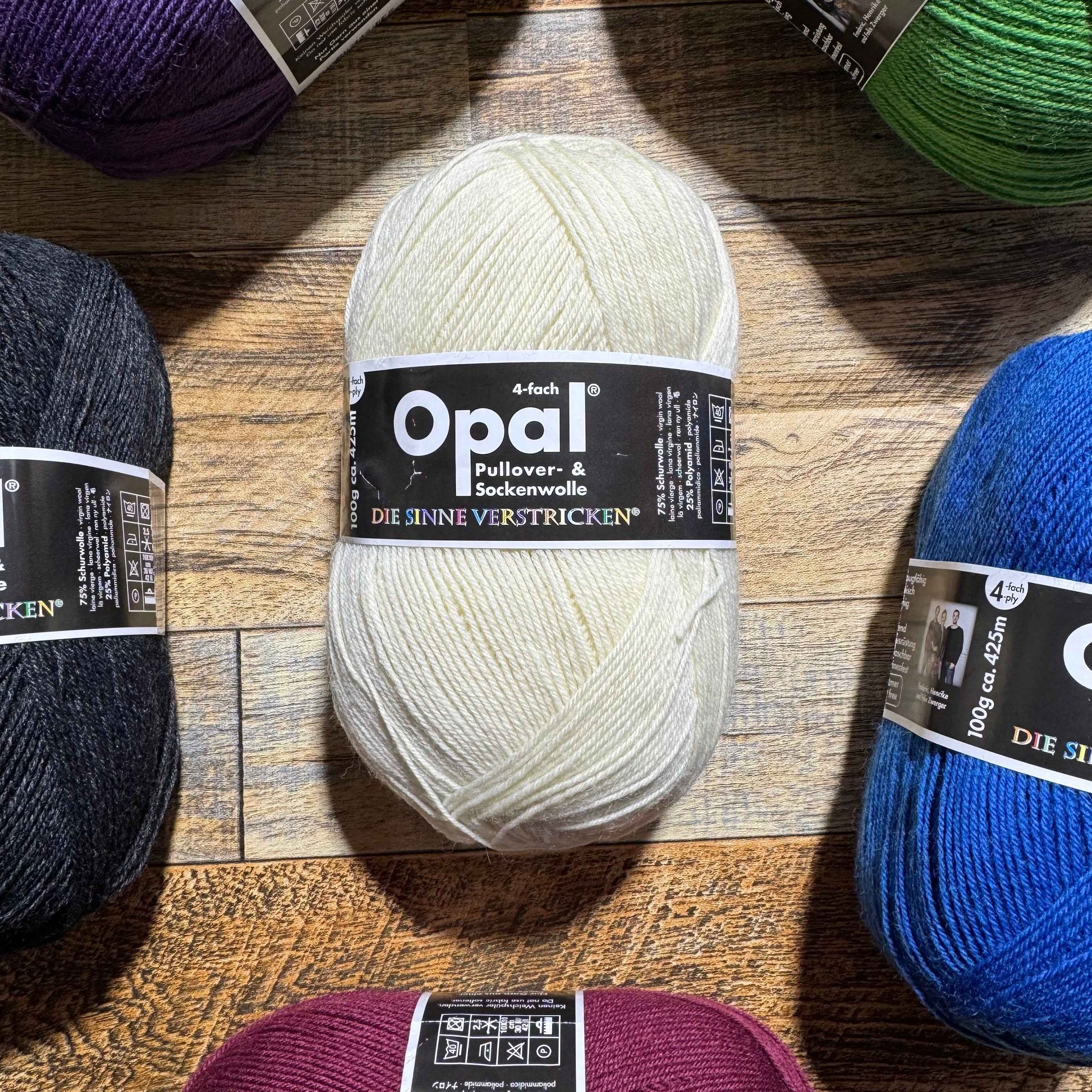 Opal UNI 4-Ply - Natural 100g