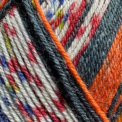 Opal Hundertwasser 4ply Sock Yarn - Rainy Day on Love Waves 100g