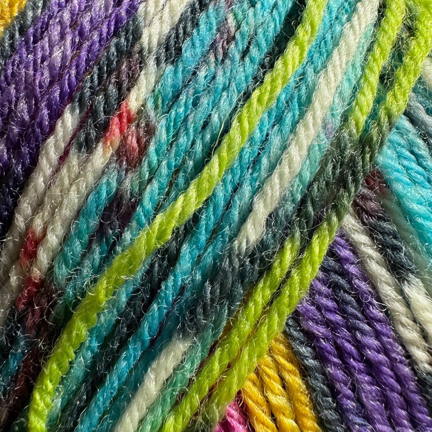 Opal Viridian Schafpate 4ply Sock Yarn - Sweet Pea 100g
